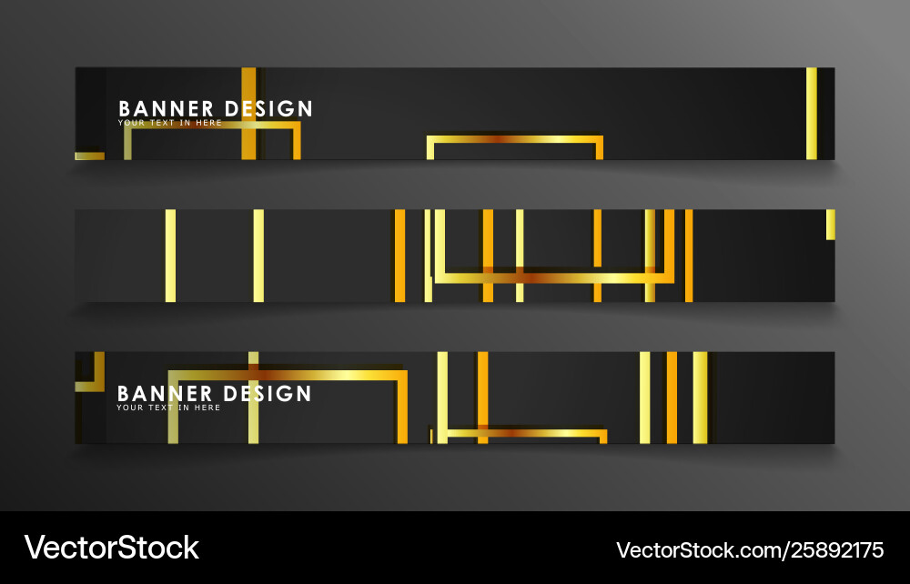 Set a banner with rectangular background Set a banner with rectangular background vector image