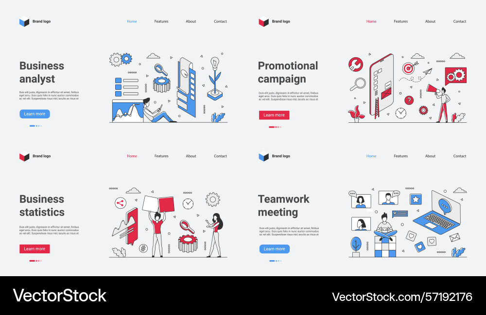 A comprehensive set displaying A comprehensive set displaying vector image