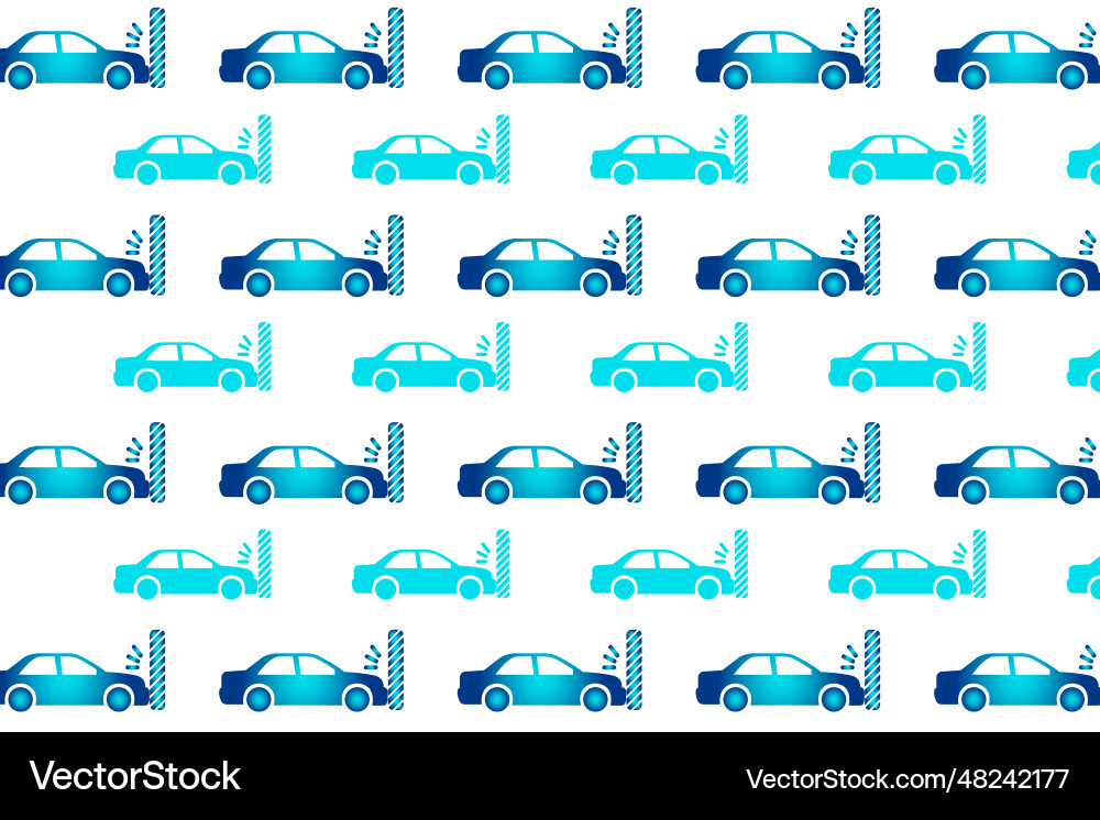 Abstract car crash pattern background Abstract car crash pattern background vector image