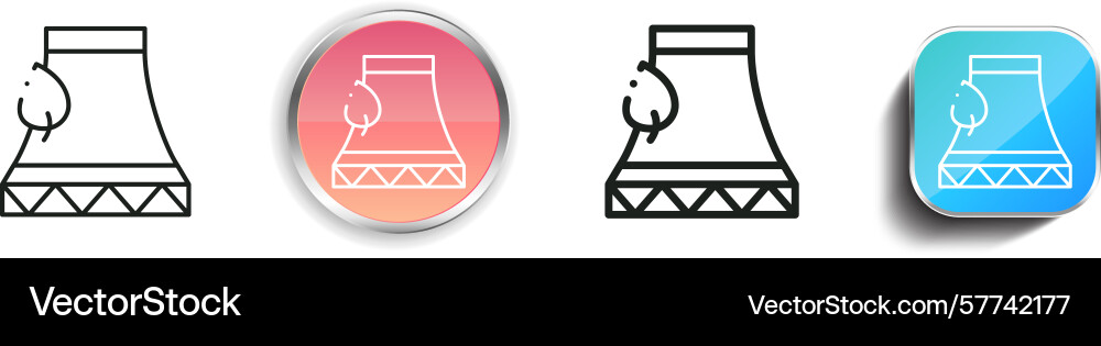Protection icon thin linear regular and button Protection icon thin linear regular and button vector image