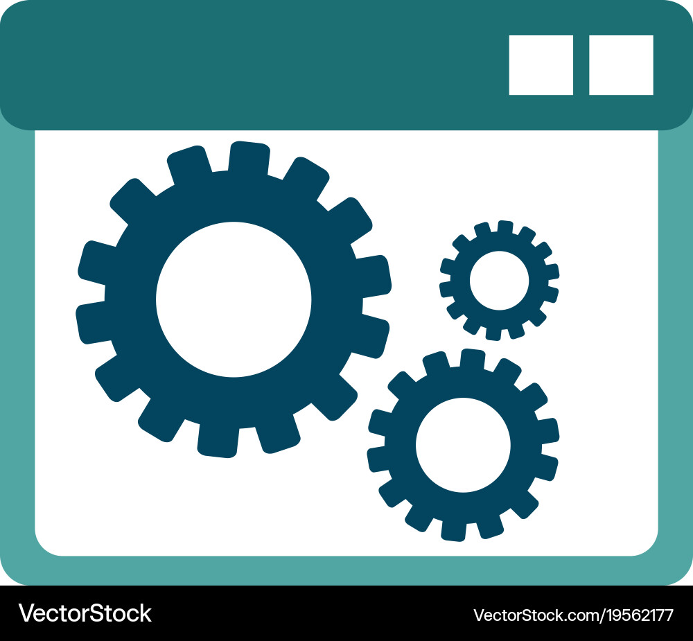 Web responsive design vector image