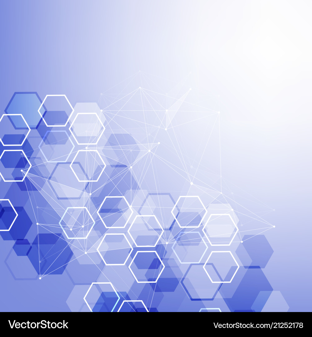 Big data visualization background modern Big data visualization background modern vector image