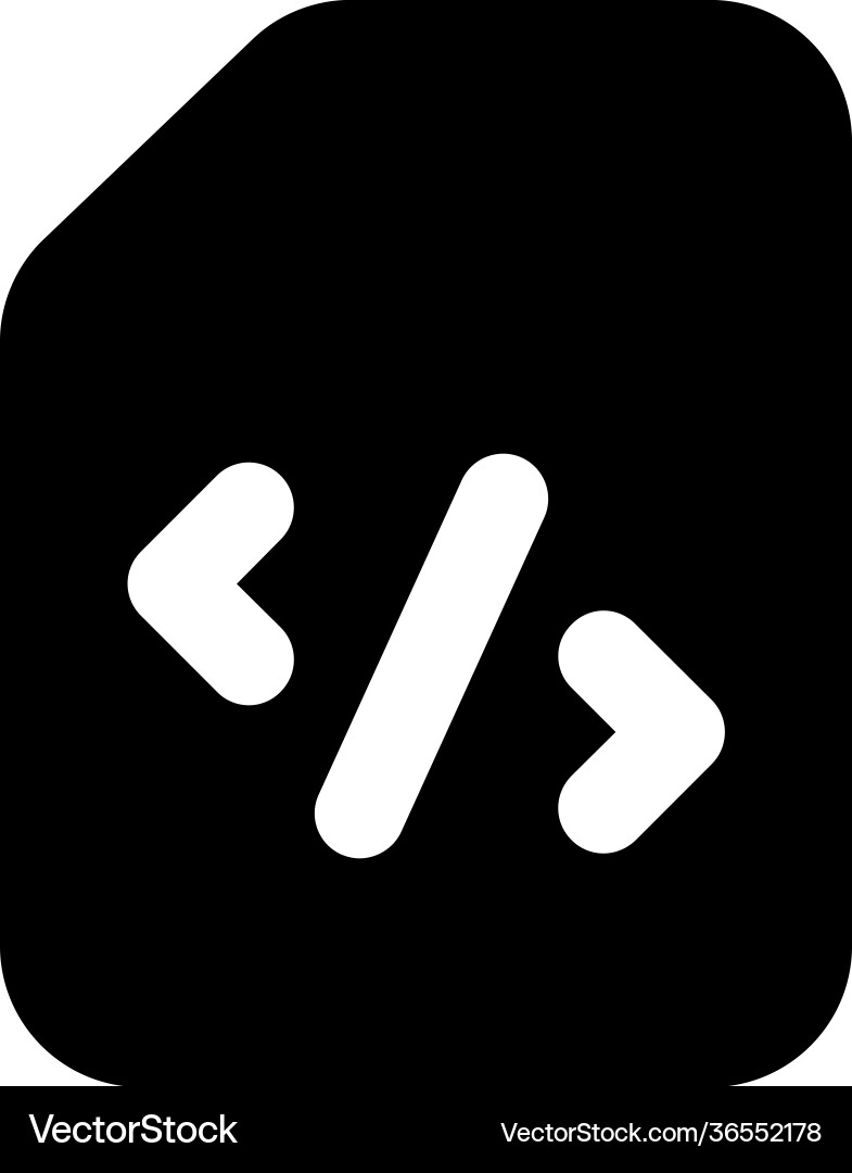Programmierdatei vektorbild