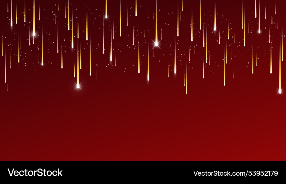 Abstract red background with golden lines Abstract red background with golden lines vector image