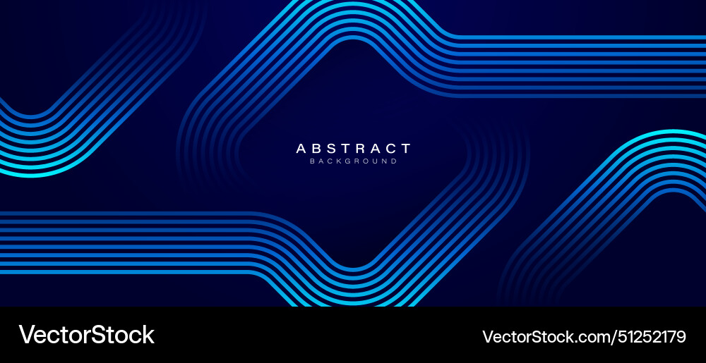 Dark blue abstract background modern Royalty Free Vector