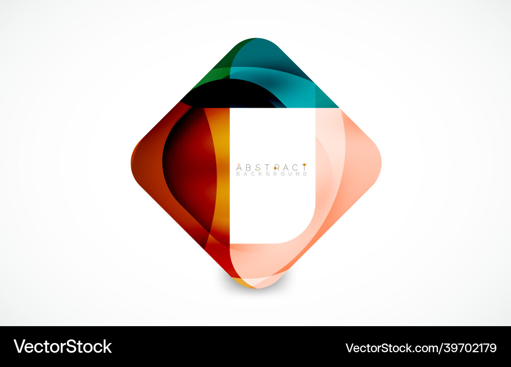 Minimal background abstract square shape Minimal background abstract square shape vector image