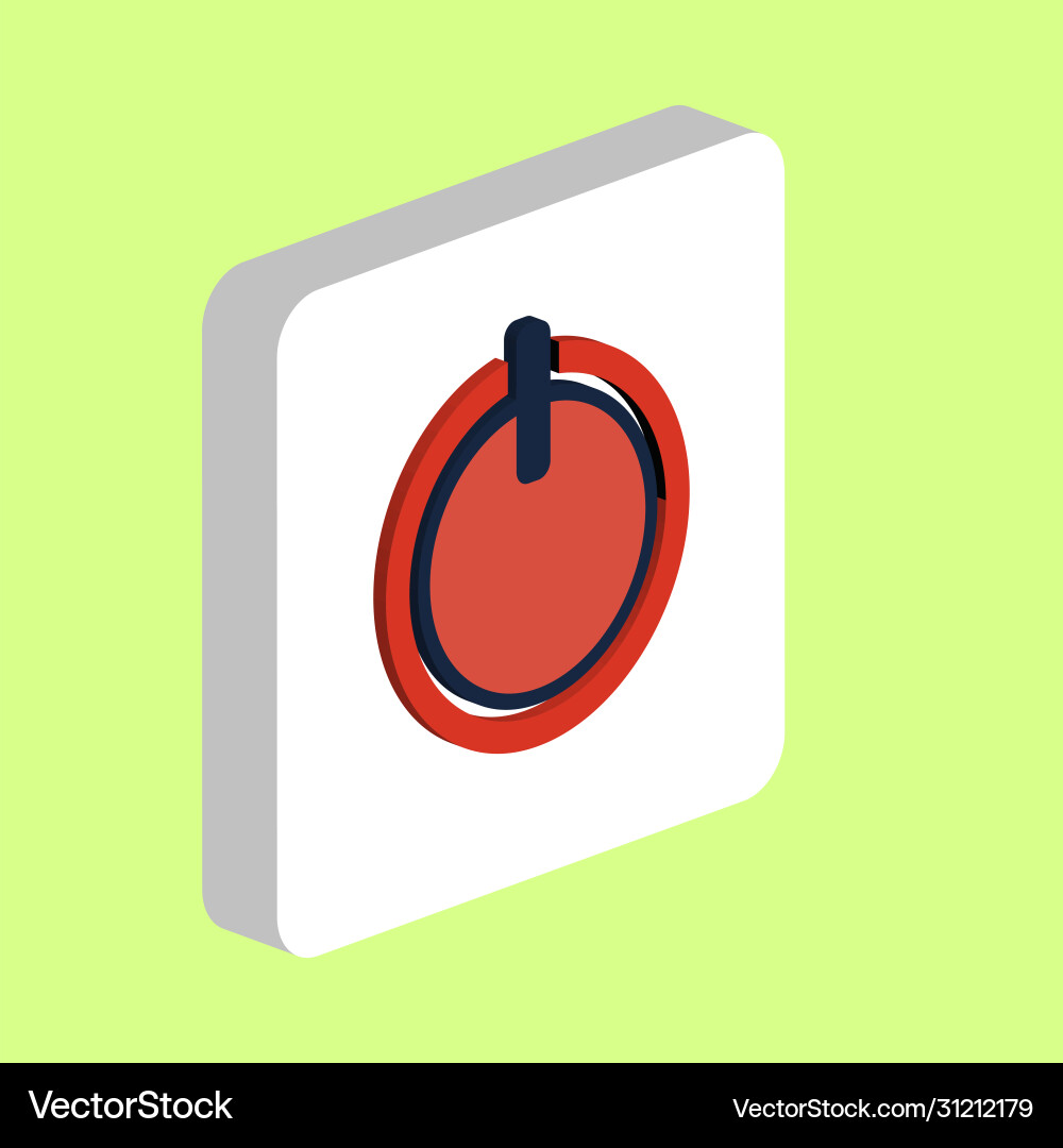 Power button computer symbol Power button computer symbol vector image