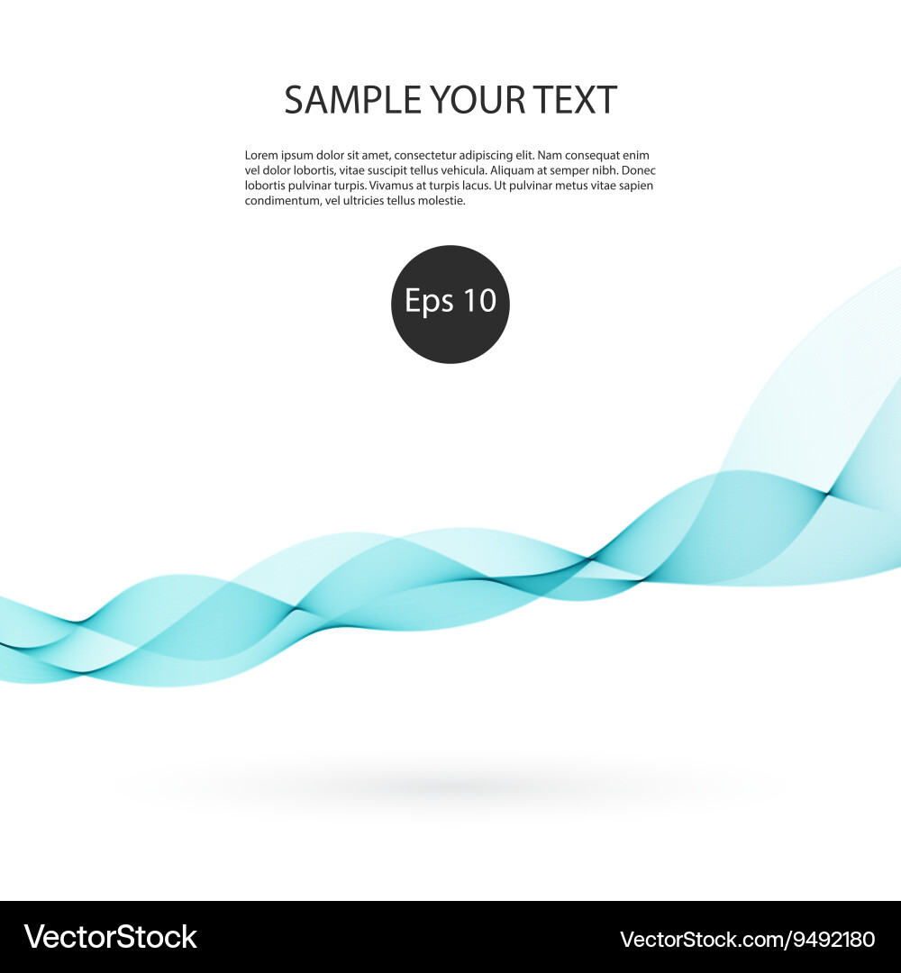 Abstract colorful background with wave vector image