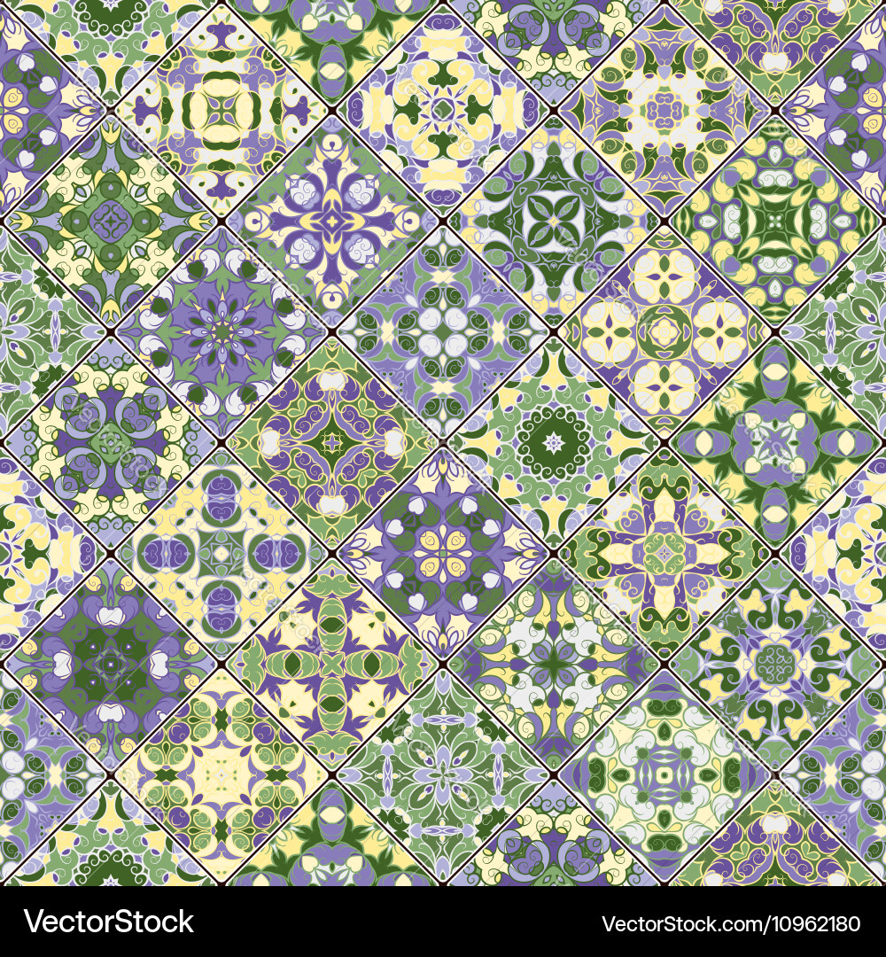 Collection of abstract patterns vector image