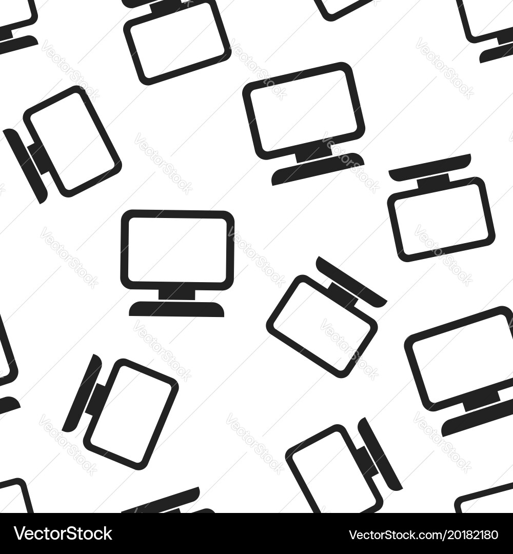 Computer seamless pattern background business vector image