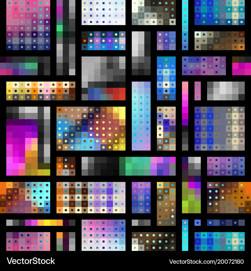 Geometric abstract pattern vector image