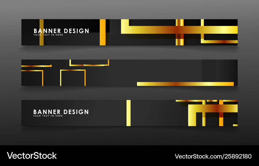 Set a banner with rectangular background Set a banner with rectangular background vector image