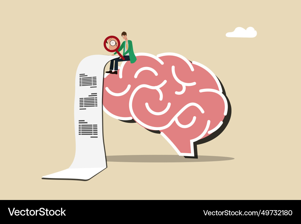 System performance reports organization progress vector image