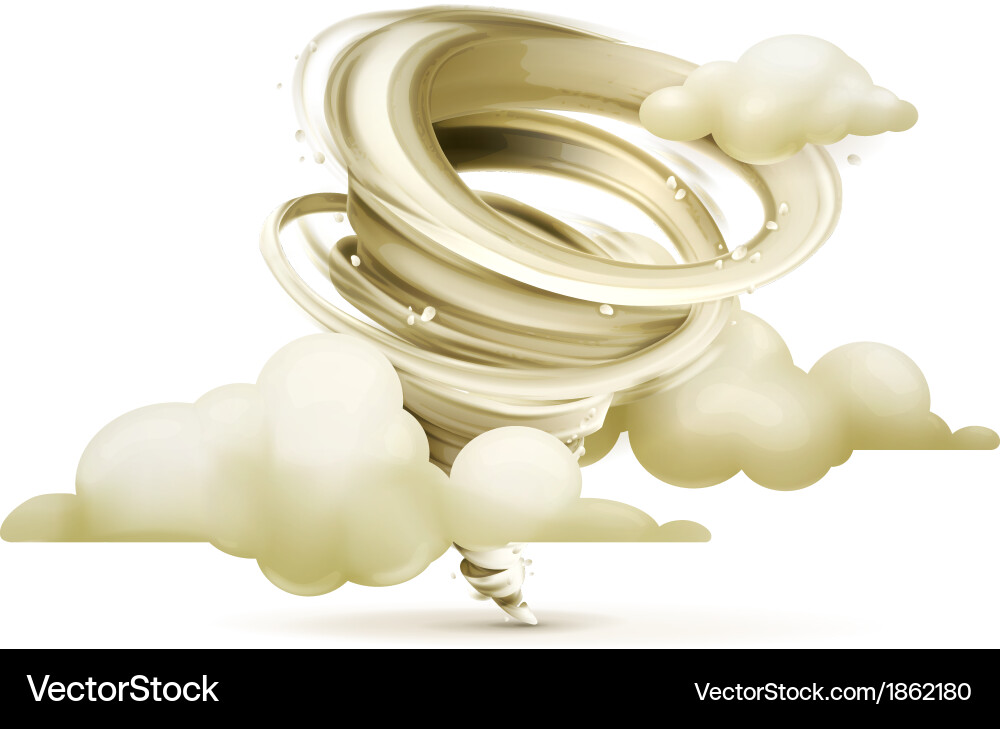 Tornado icon Royalty Free Vector Image - VectorStock