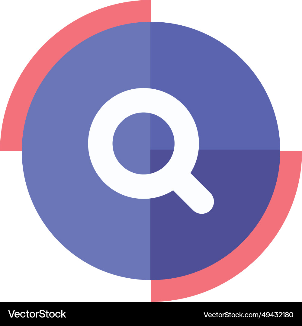 Ui ux element search vector image