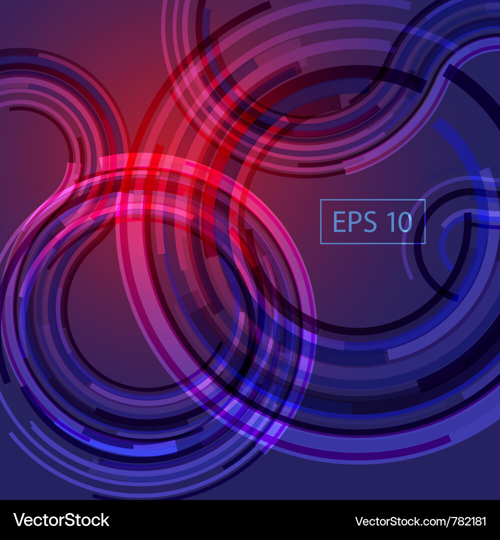 Abstract technology circle Vector Image