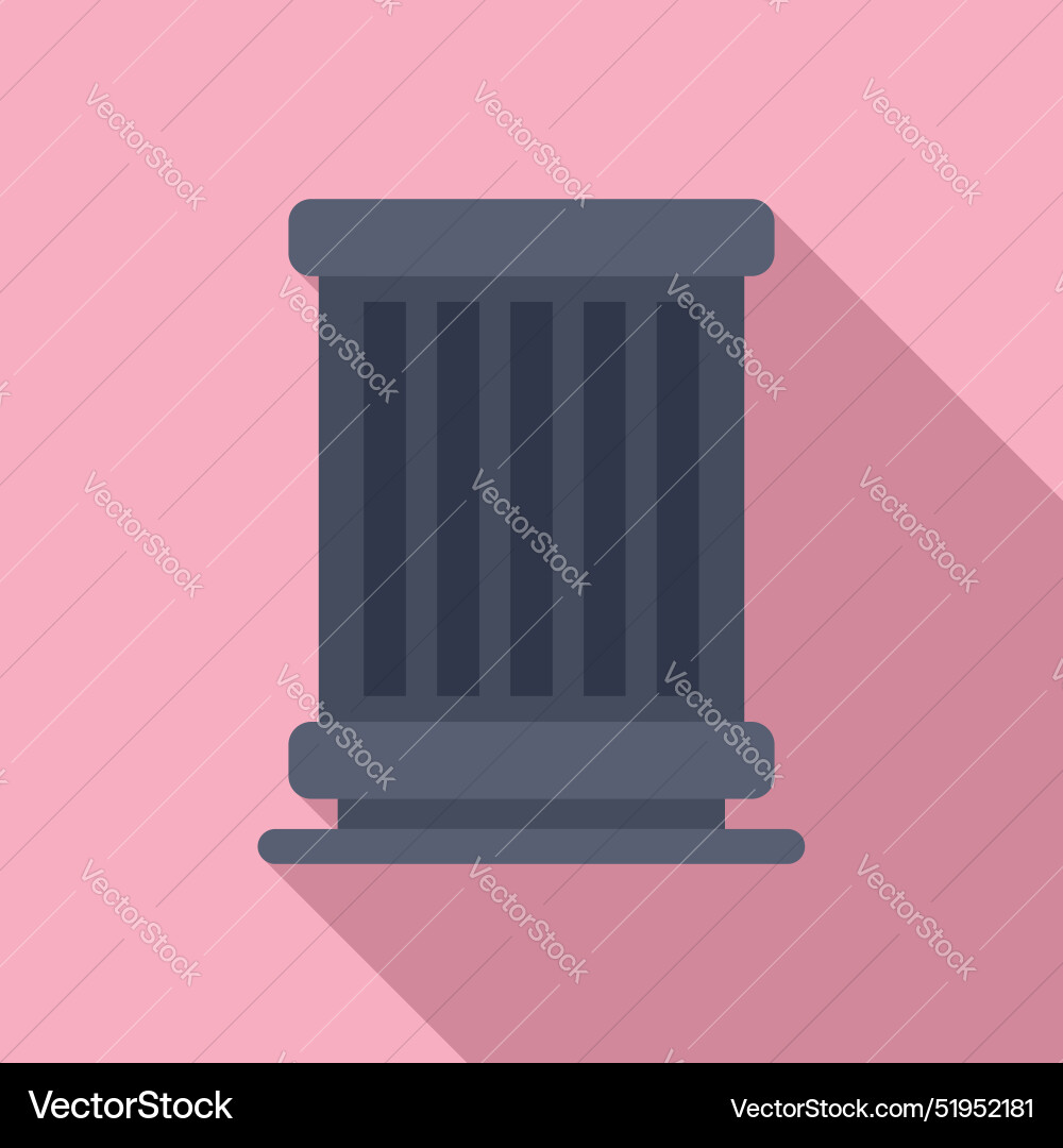 Old Rustic Column Vector Antique column representing classical architecture