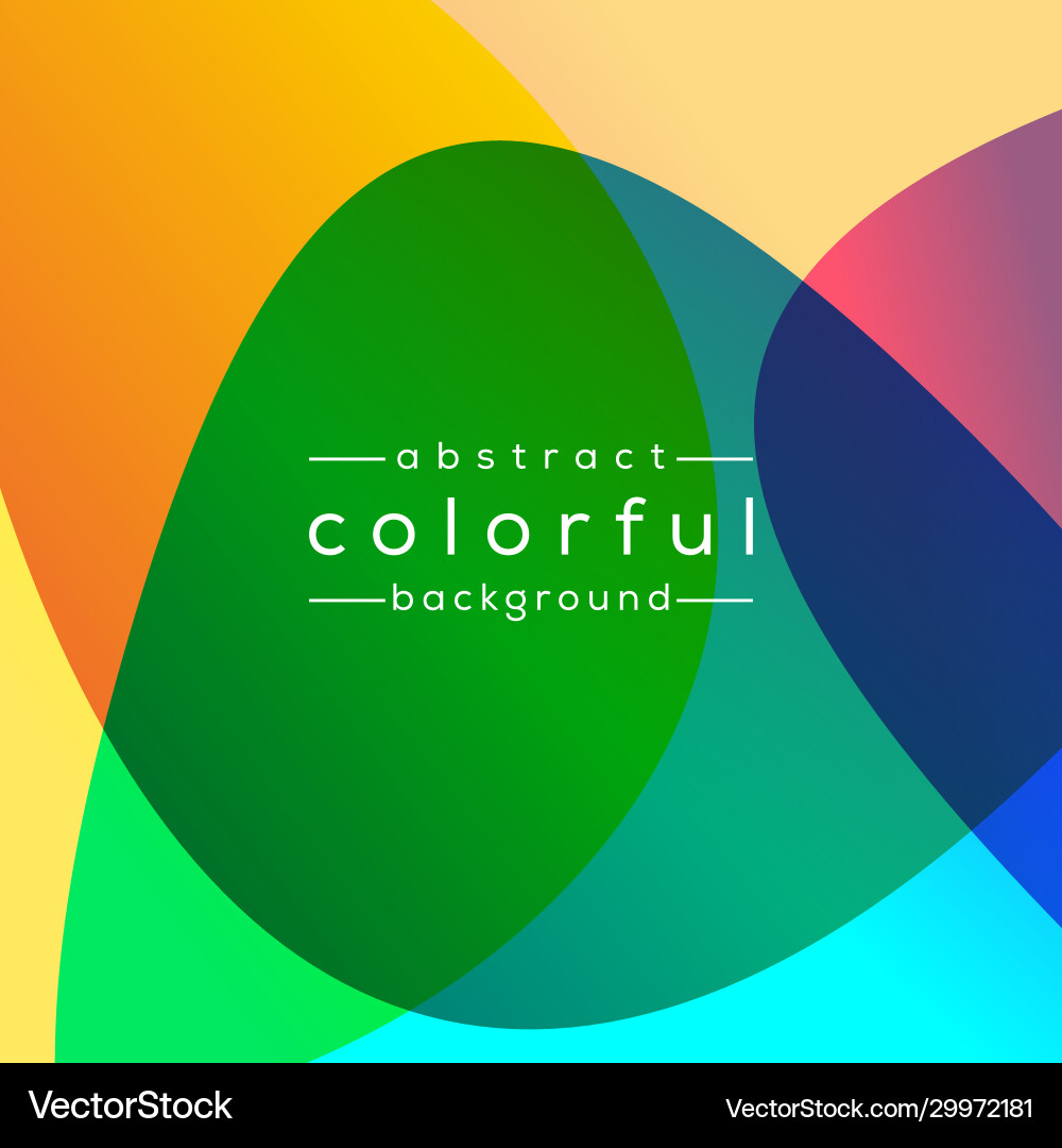 Design abstract background colorful vector image