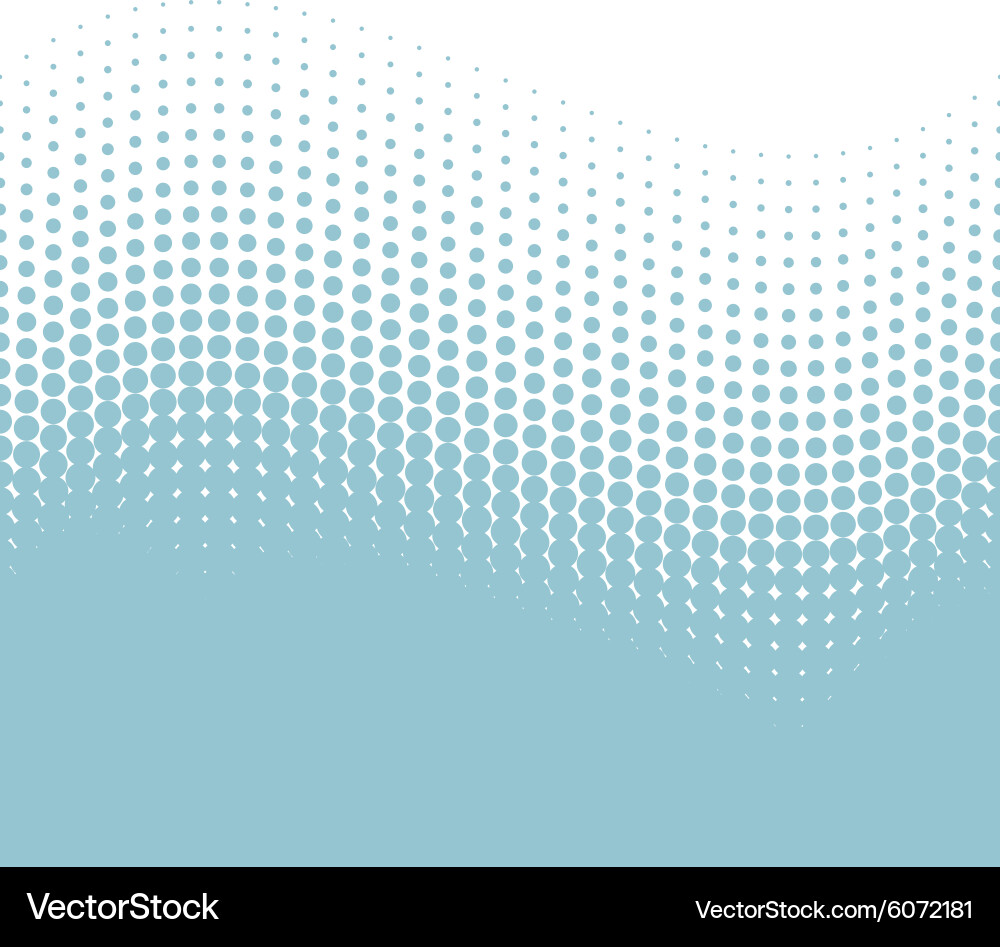 Halftone Dot Pattern vector image