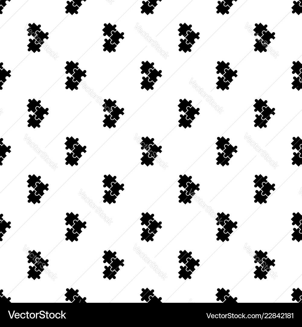 Puzzle pattern seamless Puzzle pattern seamless vector image