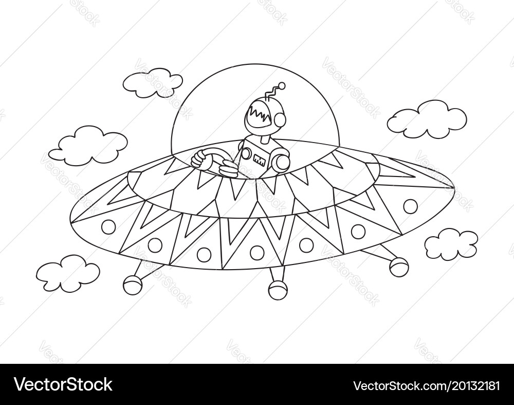 Robot vector image