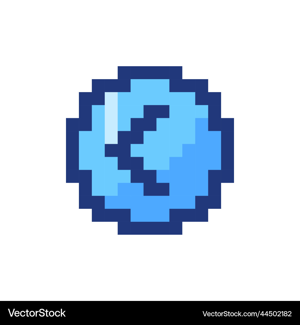 Arrow left button pixelated rgb color ui icon Arrow left button pixelated rgb color ui icon vector image