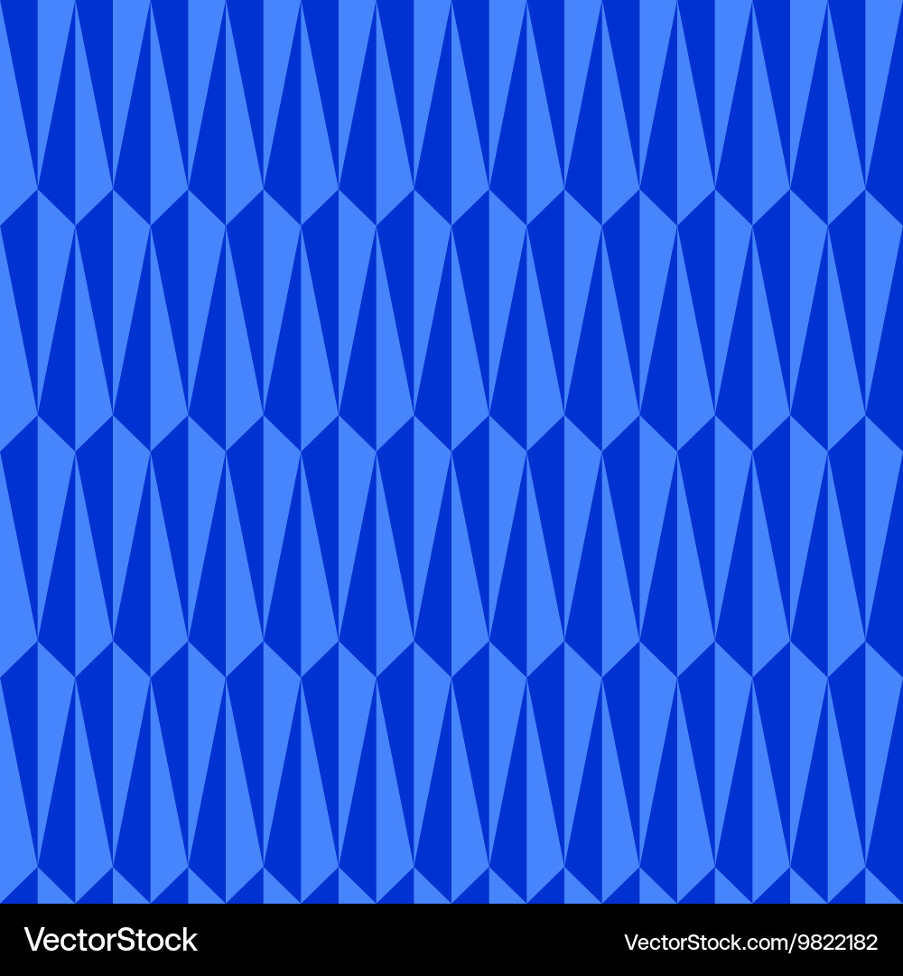 Blue Geometric Pattern vector image