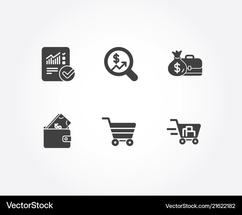Currency audit checked calculation and salary Currency audit checked calculation and salary vector image
