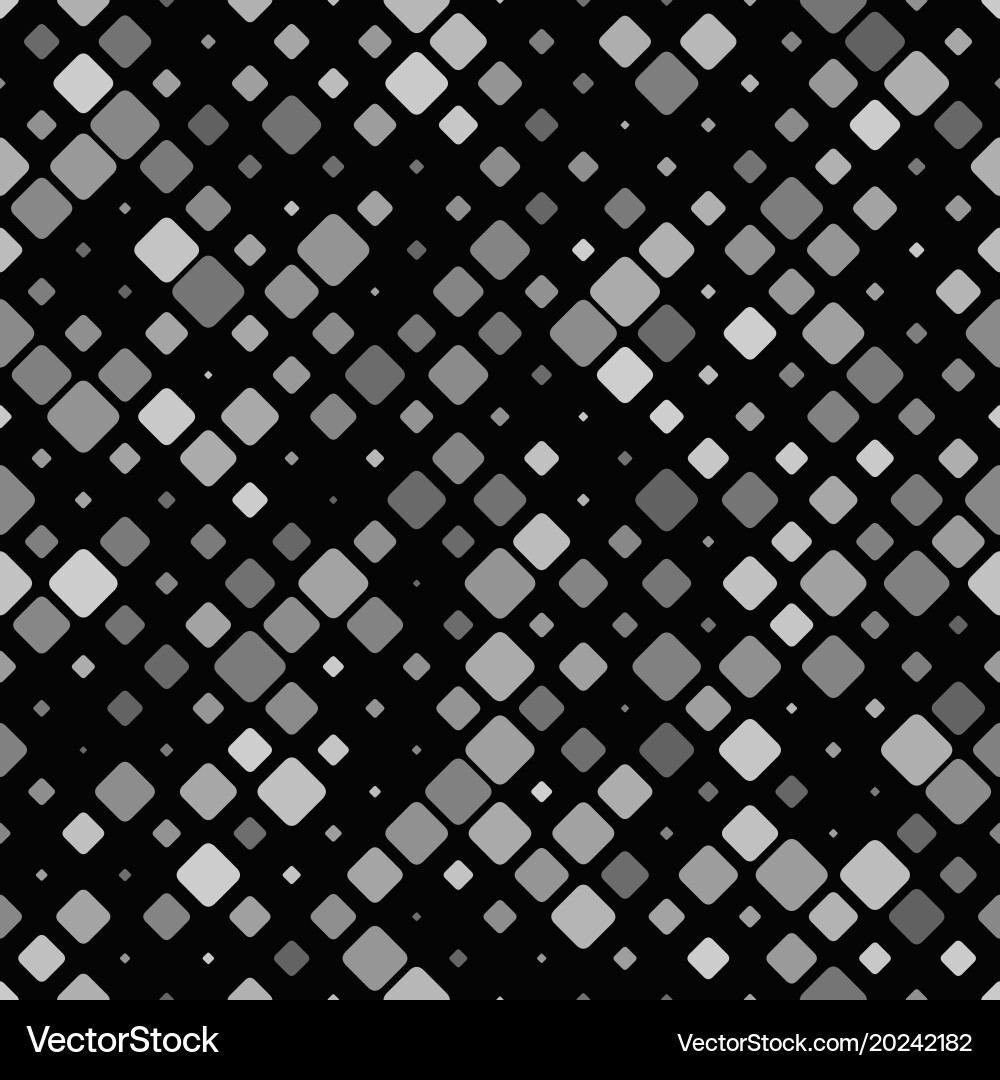 Geometric rounded square pattern background vector image