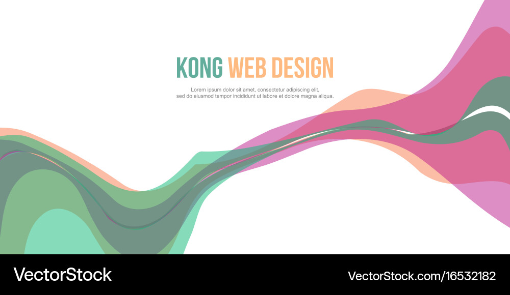 Header website abstract background collection vector image