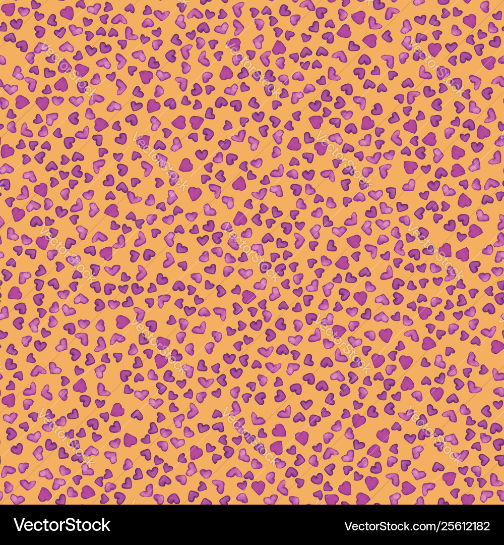 Hearts seamless repeat print pattern tile Hearts seamless repeat print pattern tile Vector Image