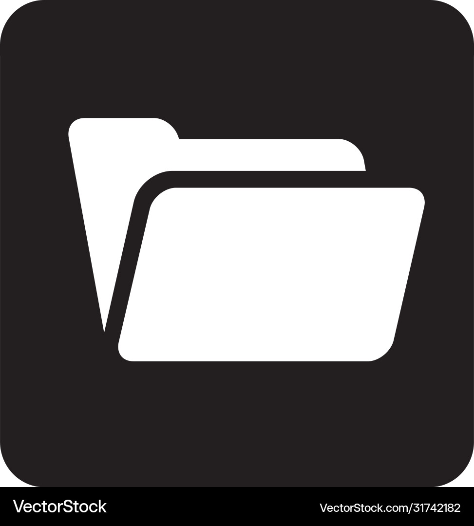 Open folder and close with documents Vector Image