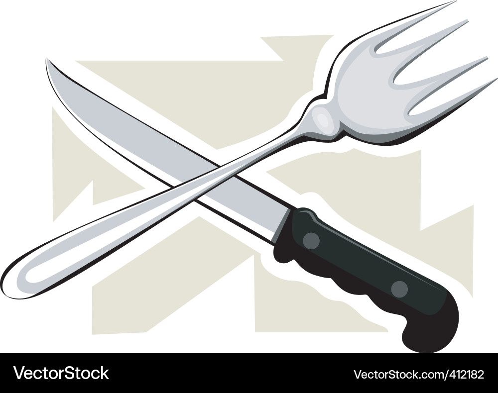 Silverware Set Vector Image