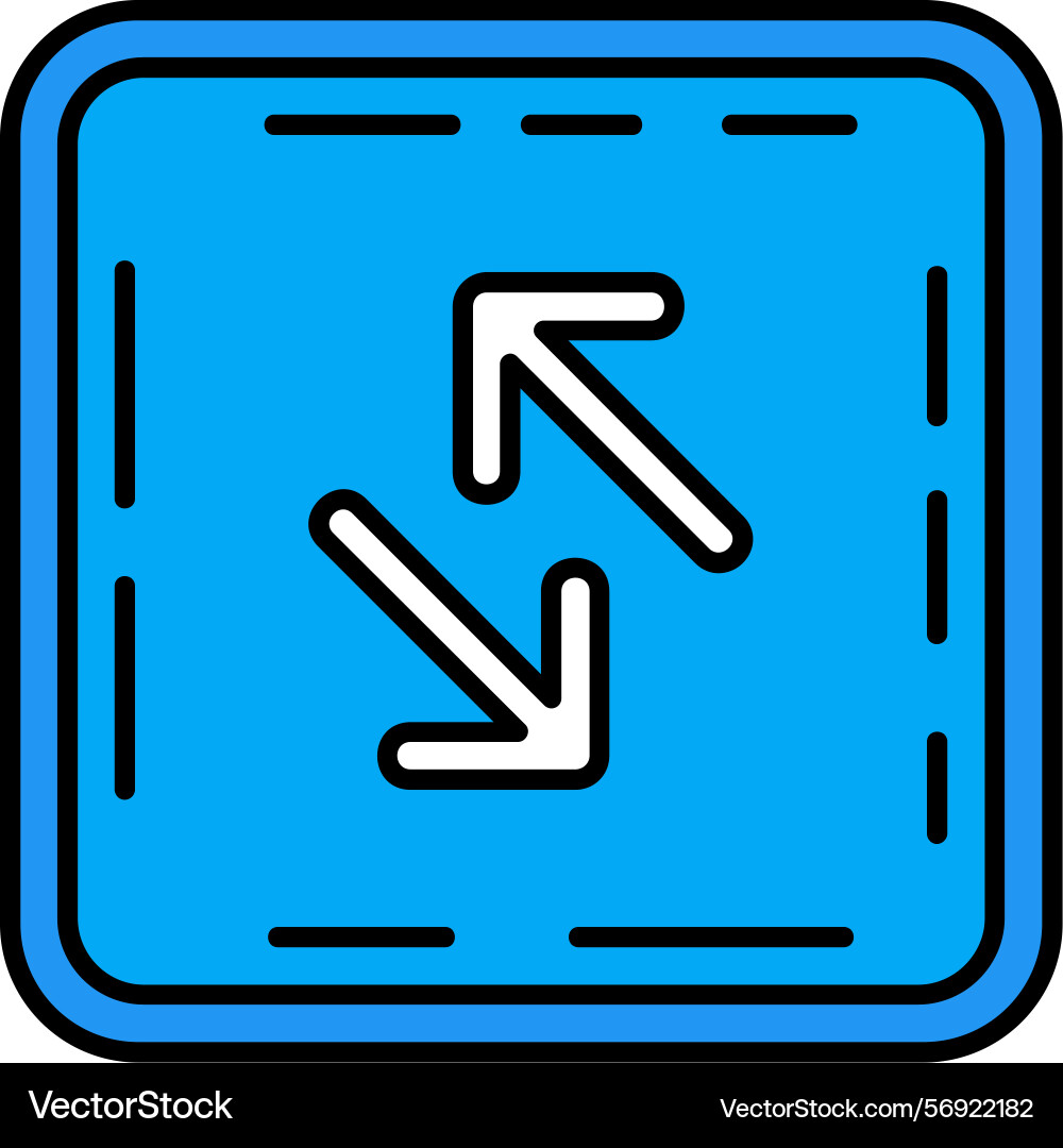 Swap icon design Vector Image