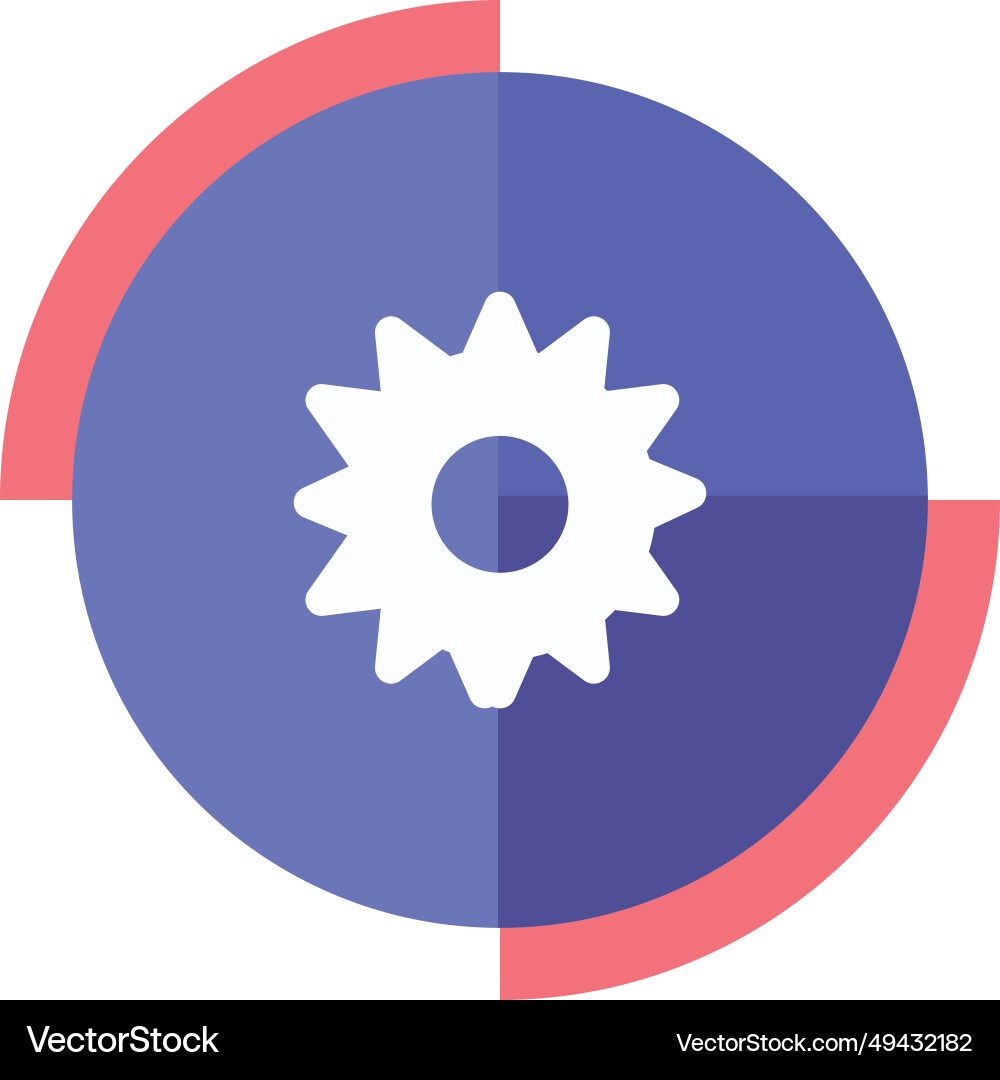 Ui ux element settings Vector Image
