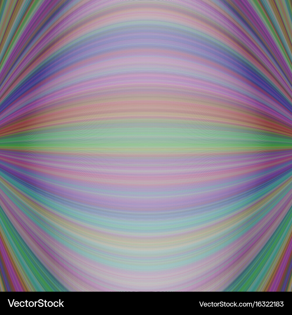Abstract symmetrical motion background from thin vector image