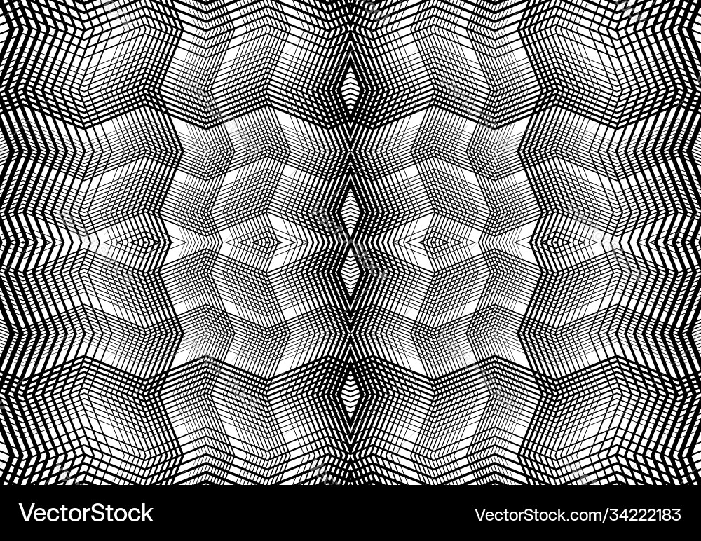 Repeatable and tileable grid mesh zig-zag Repeatable and tileable grid mesh zig-zag vector image
