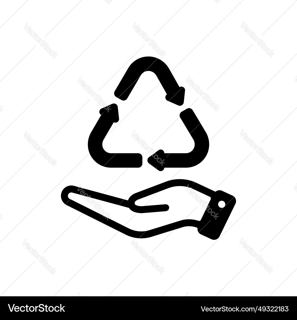 Reuse reusable recycle icon Reuse reusable recycle icon vector image