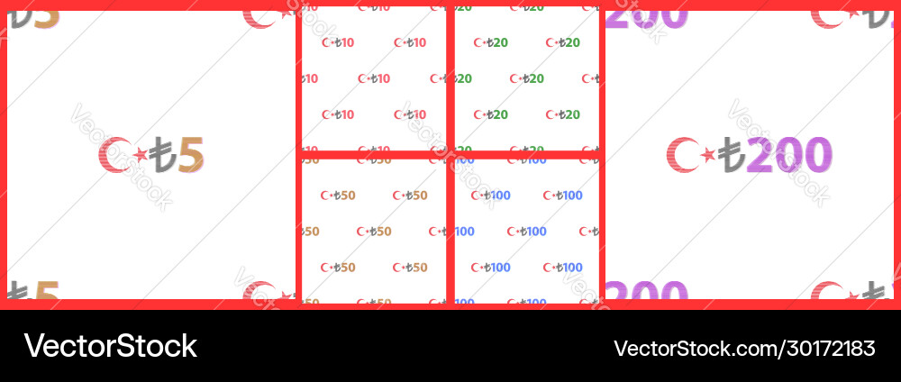Set seamless patterns without a mask fuzzy vector image
