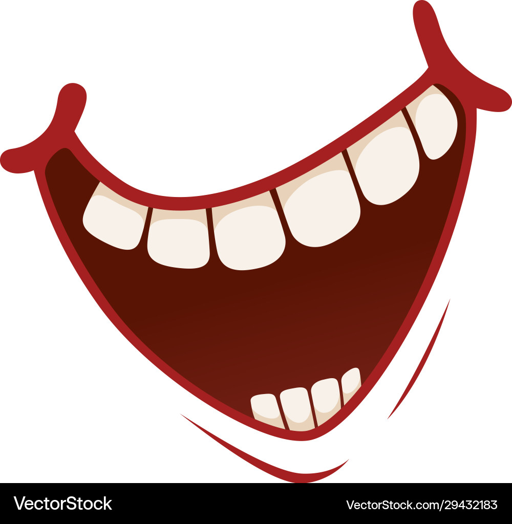Smiling Face Icon - Happy Expression Vector Image