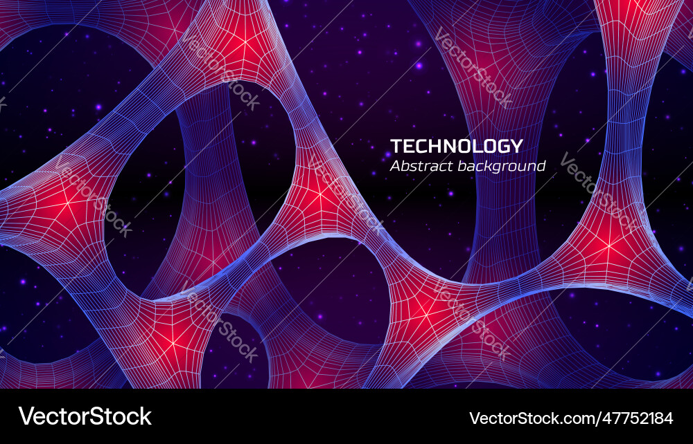 Abstract technology background with connected Abstract technology background with connected vector image