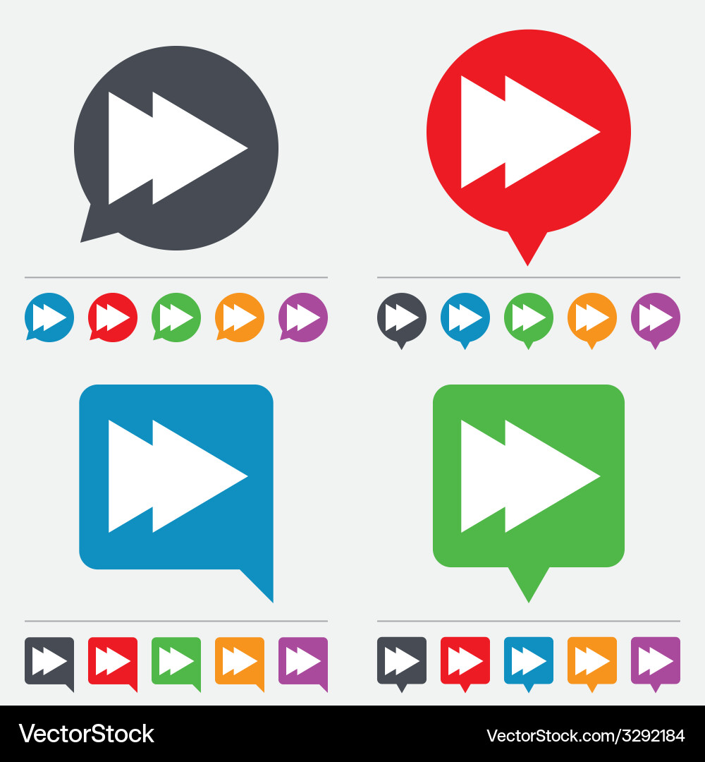 Arrow sign icon next button navigation symbol Vector Image