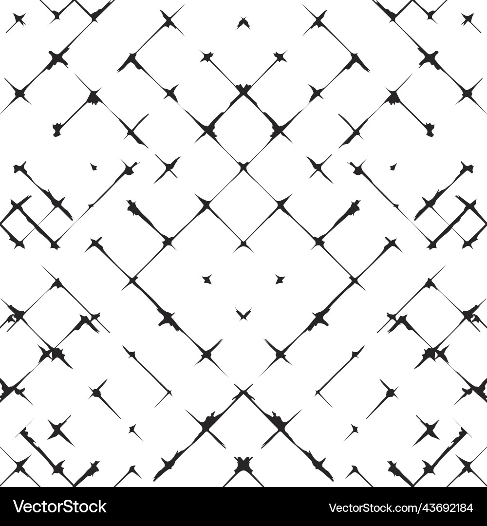 Chaotic Abstract Grid Pattern Vector Image