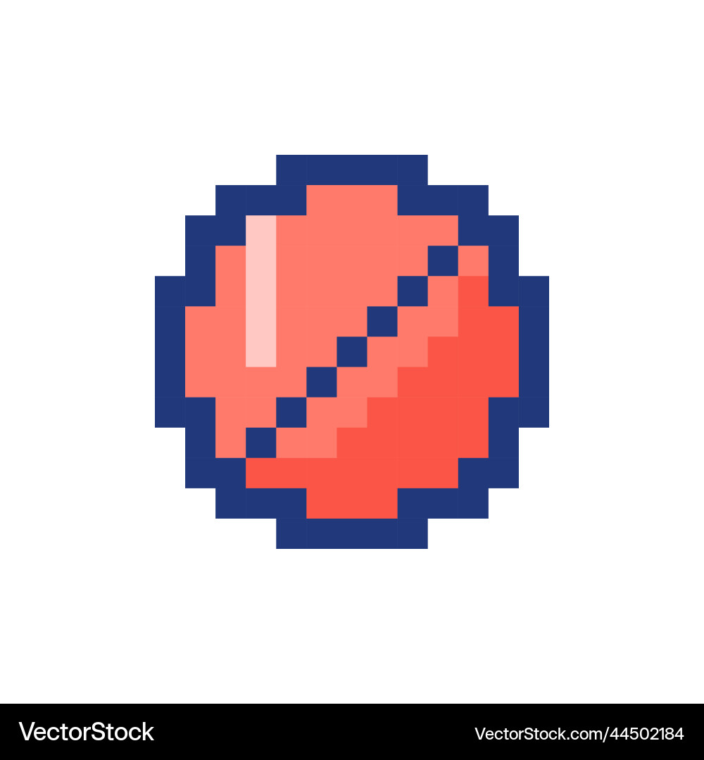 Failure occurred pixelated rgb color ui icon Failure occurred pixelated rgb color ui icon vector image