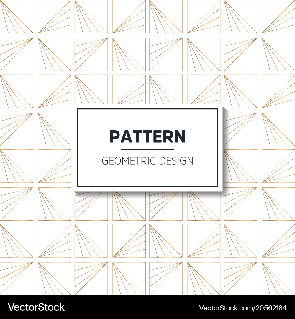 Seamless geometric pattern simple print Vector Image
