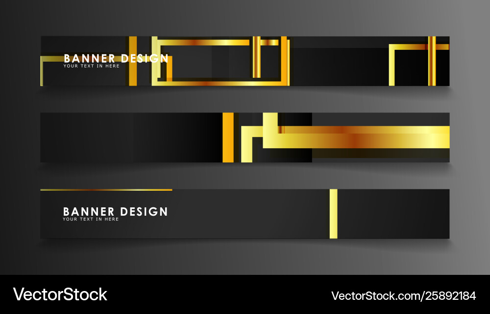 Set a banner with rectangular background Set a banner with rectangular background vector image
