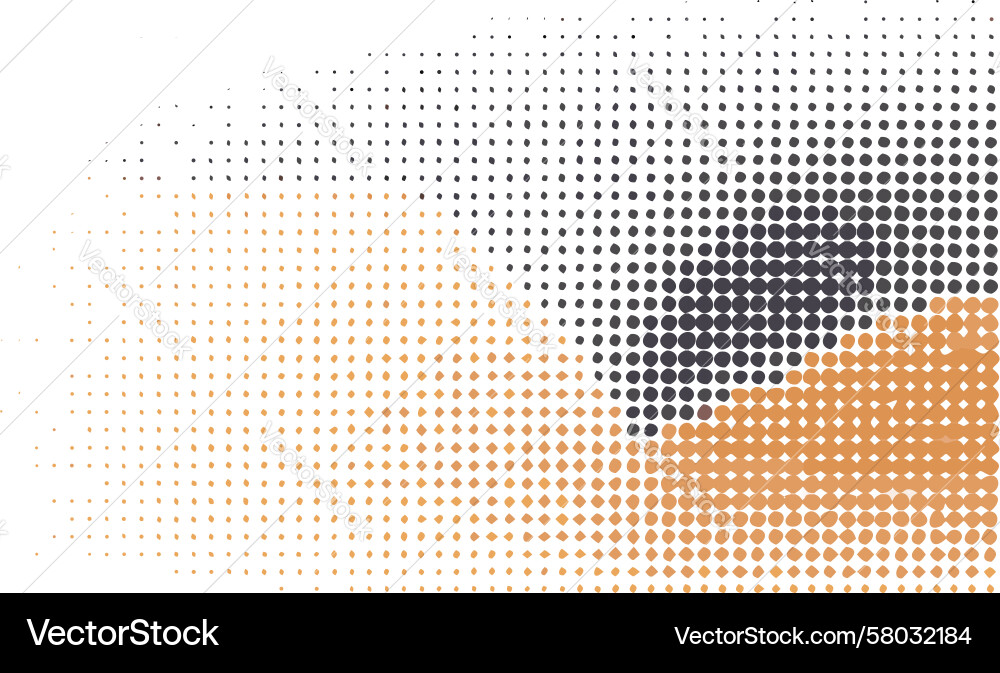Soft Halftone Dot Gradient Abstract Vector Image