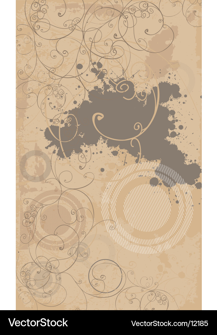 Abstract Drip Background Vector Image