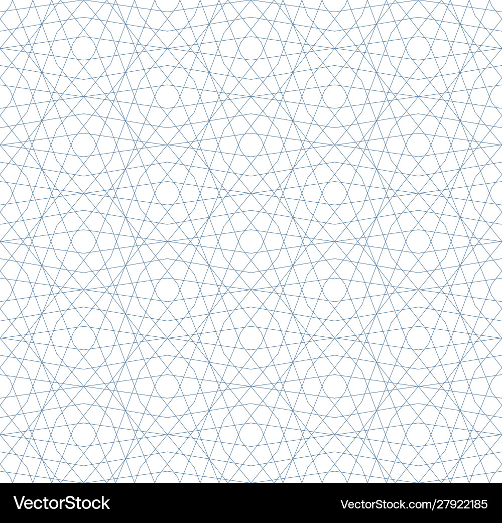 Intricate Linear Grid Pattern vector image