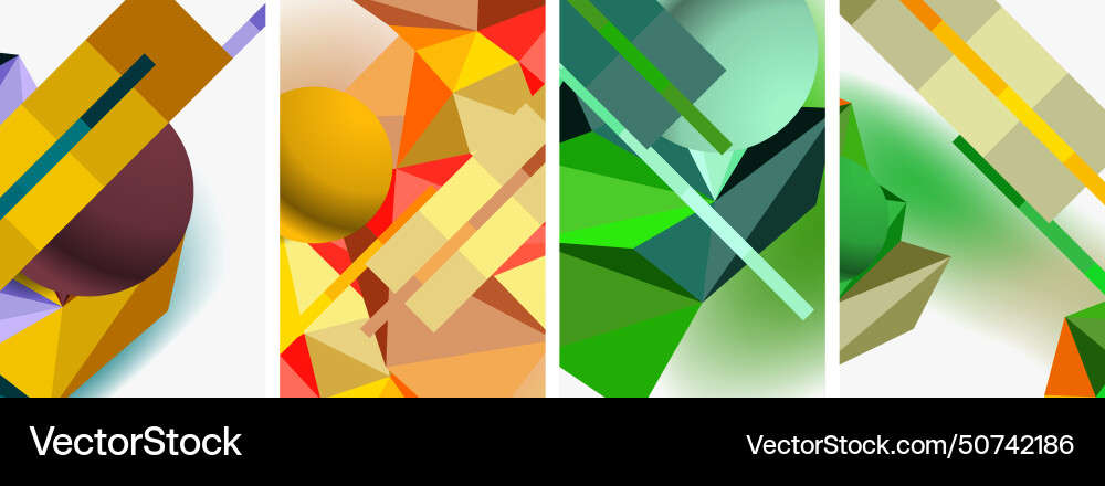 Minimal geometry circle line and square design Minimal geometry circle line and square design Vector Image
